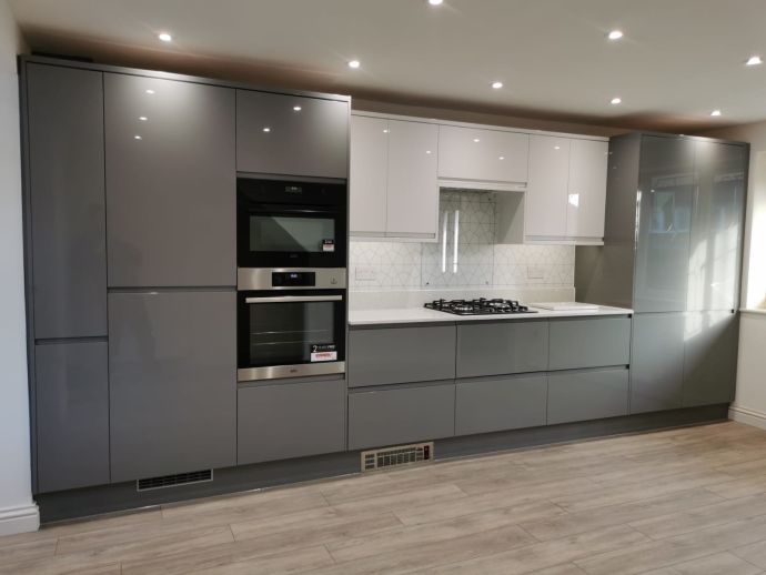 Grey kitchen