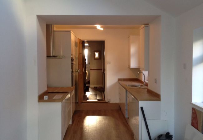 Kitchen open plan extension