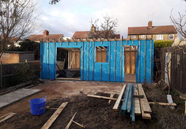 Garden Summerhouse Build